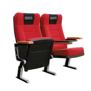 Commercial use movie theater seats used folding theatre chairs EVO4605B with best price Made In Vietnam