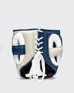 Dernier modèle de protège-tête personnalisé en cuir véritable pour la boxe MMA, pour le sparring et la protection en combat - Product Image 3