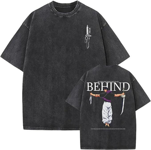 Camiseta con Estampado Gráfico Vintage Personalizado, Diseño con Frases Divertidas, Algodón, Estilo Casual Urbano, Talla Grande, Unisex, Venta al Por Mayor - Product Image 4