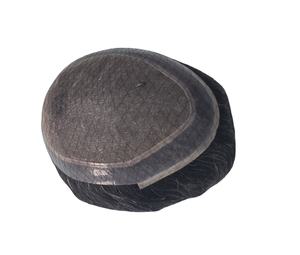 Peluca de Cabello Humano Remy para Hombre, Modelo Australia, con Sistema Capilar de Prótesis - Product Image 6