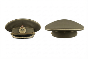 Gorra de Visera de Primera Calidad con Insignia Bordada a Mano, Gorra de Servicio Formal, Diseño Personalizado para Venta al Por Mayor - Product Image 6