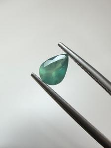พลอยอเล็กซานไดรต์ธรรมชาติทรงลูกแพร์ สีเขียวเปลี่ยนเป็นสีน้ำเงิน เหมาะสำหรับแหวน จี้ เครื่องประดับ นักสะสมพลอยหายาก - Product Image 5