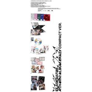 LE SSERAFIM - 4ème mini-album 'CRAZY' [version COMPACTE] - Product Image 3