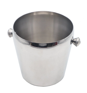 Stainless Steel Ice Bucket Factory Direct Low Price Insulated Double Wall Stainless Steel <b>Beer</b> Ice Bucket - Product Image 6