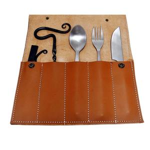 Ensemble de couverts médiévaux en acier inoxydable écologique sur mesure en 3 pièces, design classique pour hôtel, restaurant, maison, mariage - Product Image 5