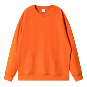 Sweat-shirt à col rond pour femme, sweat-shirt pull-over pour femme, 100% coton/fibre de bambou, respirant, polaire d'automne, personnalisable - Product Image 2