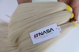 Extensions de cheveux en vrac les plus vendues, cheveux vietnamiens, double trame, 100 grammes, toutes les couleurs, 28 pouces - Product Image 5