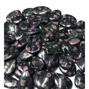 Piedras sueltas de rubí negro natural en forma de cabujón, mezcla de formas, para la fabricación de joyas, precio al por mayor, lote de piedras preciosas pulidas a mano. - Product Image 6