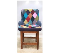 Chaise de direction en cuir pleine fleur avec structure en bois pour bureaux, salles d'attente, cabines de direction et salles à manger – Chaise visiteur à prix de gros