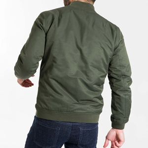 Men Bomber <b>Jacket</b> Feel Brown Color Pattern for Winter Wear 2026 Custom Size And Logo Men <b>Jackets</b> Windproof with Silky - Product Image 2