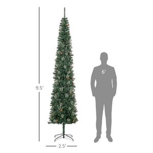 Albero di Natale di 2,9 metri per Decorazioni Festive - Product Image 1