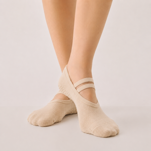 Calcetines de Danza Personalizados Color Rosa, Invisibles, con Tiras Antideslizantes para Mujer, para Yoga, Ballet, Pilates, Verano - Product Image 2