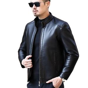 2025 personnalisé homme vestes vêtements vêtements décontractés nouveauté hommes vestes haute qualité Design de mode veste en cuir pour homme - Product Image 6