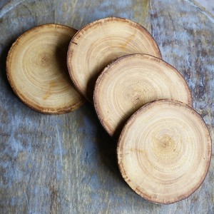 Posavasos de Madera Natural al por Mayor |   Posavasos Artesanales de Madera Dura |   Ecológico - Product Image 2