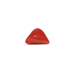 Oval Cut Synthetic Red Coral Loose Gemstone 7.2 Carat 4x6mm for Fine Jewelry - Product Image 3