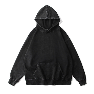 Wholesale Hot Selling DTG Printed Zippup Oversized Autumn Windproof 100% Polyester 350g Front Logo Streetwear Vintage Zip Hoodie - Product Image 1