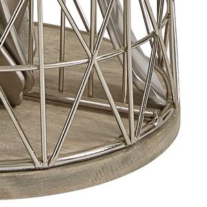 Porte-couverts de base en fil métallique avec base en bois, idéal pour un usage quotidien à la maison, en cuisine et pour la restauration, support pratique fabriqué en Inde - Product Image 4