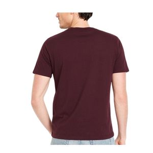 Camiseta Personalizada para Hombre, Cuello en V, Manga Corta, Informal, Básica, Suave, Transpirable, Ligera, para Uso Diario de Verano, Fabricante OEM - Product Image 3