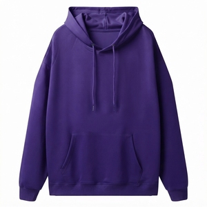 Sweat-shirt à capuche unisexe en coton mélangé, décontracté, pour broderie et impression personnalisées - Product Image 6