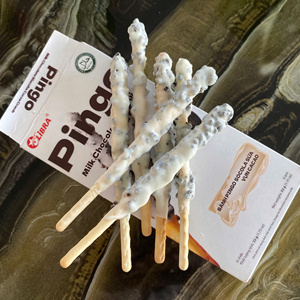 Pingo Milk Stick, Galletas Dulces Bajas en Grasa Cubiertas de Chocolate, Caja de 32g - Product Image 5