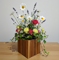 Pot de fleurs en bois naturel, jardinière en bois massif, pot de fleurs en bois, jardinière minimaliste pour intérieur, décoration intérieure durable