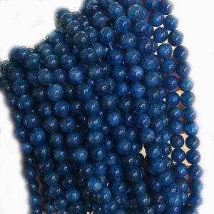 Perles rondes naturelles en <span class=keywords><strong>Apatite</strong></span>, de couleur bleue, pierres précieuses magnifiques, 1 pièce - Product Image 5