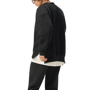 Sweat-shirt unisexe OEM 100 % coton délavé à l'acide, coupe oversize, col rond, style vintage, streetwear printemps, fabricant en gros - Product Image 3