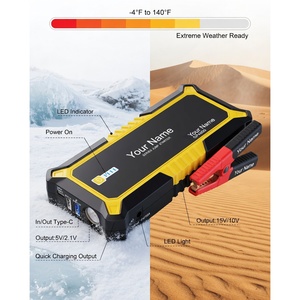 เครื่องจั๊มพ์สตาร์ทรถยนต์ GP4000 รุ่น Heavy-Duty แรงดันสูงสุด 4000A แบตเตอรี่สำรอง 12V แบบพกพา สำหรับรถยนต์ดีเซล 10 ลิตร - Product Image 6