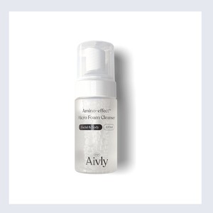โฟมล้างหน้าและมอยเจอร์ไรเซอร์บำรุงผิวหน้าสูตรเกาหลี Aivly Amino Effect Micro Foam Cleanser โฟมล้างหน้าอะมิโน ครีมล้างหน้า - Product Image 6