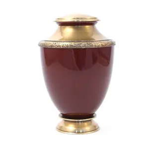 Hot bán kim loại hỏa Táng urn quan tài và Quan Tài Brass kim loại tang lễ Nguồn cung cấp dành cho người lớn tro tưởng niệm hỏa Táng urns cho chất lượng tốt nhất