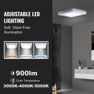 Ventilatore da Bagno ad Alta Efficienza 80 CFM, Silenzioso (1.5 soni), Motore Interamente in Rame a Risparmio Energetico per Ventilazione - Product Image 2