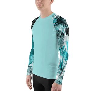 Vente en gros de rashguards personnalisés fabriqués en usine avec impression de logo, meilleur design, rashguards pour hommes à manches longues en spandex et polyester - Product Image 5