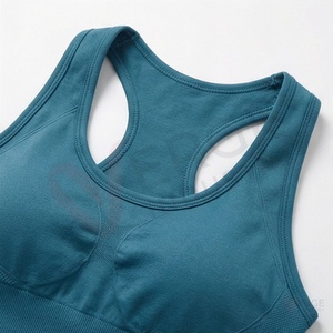 Conjunto de Yoga de 2 Piezas para Mujer, Top Corto con Espalda Cruzada y Cuello Redondo, Leggings Largos de Cintura Alta, Color Sólido, Ropa Deportiva - Product Image 4