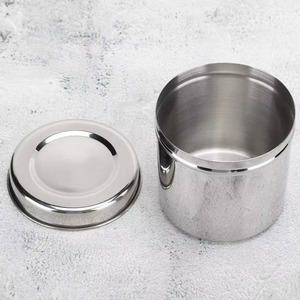 Pot à pommade en acier inoxydable de qualité médicale, récipient durable pour usage chirurgical et hospitalier par Mahfooz Instruments - Product Image 6