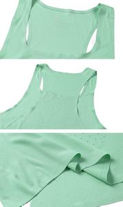 Venta caliente ligero gimnasio Fitness hombres camiseta sin mangas nueva técnica poliéster Spandex Chaleco de secado rápido para hombres - Product Image 6