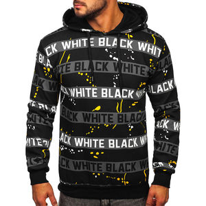 Sudadera con Capucha para Hombre, Invierno, Personalizada, Sublimación con Impresión Completa, 100% Algodón, Secado Rápido, Diseño Gráfico, Ropa Urbana, Fabricante OEM - Product Image 4