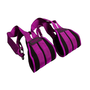 High Quality Adjustable Customizable Cotton <b>AB</b> Straps Heavy Duty Eco-Friendly Chin-up Fitness Equipment Accessory Home Gym Use - Product Image 2