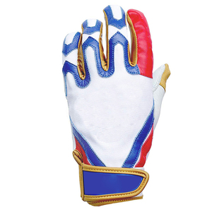 Gants de baseball unisexes en cuir véritable de haute qualité, à doigts entiers, confortables, pour adultes, pour le softball et les sports. - Product Image 5
