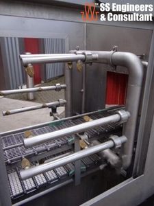 Lavadora y Secadora Industrial de Latas y Frascos con Motor y Motor de Presión |   Capacidad de 20 kW y 2000 kg/h para Línea de Envasado de Alimentos - Product Image 4