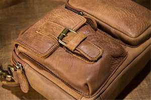 Maletín de Cuero Genuino Crazy Horse de Grano Completo, Resistente, para Hombre, para Portátil de 15 Pulgadas, para Oficina, LLB-0339 - Product Image 3