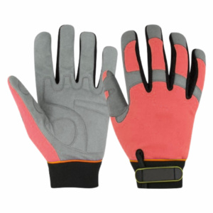 ถุงมือกันกระแทกงานหนัก หนังสังเคราะห์เสริมแรง ระบายอากาศได้ดี สำหรับงานอุตสาหกรรม ออกแบบสำหรับช่าง - Product Image 2