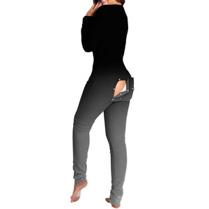 Combinaison à volants très appréciée, respirante, pour le fitness, style tendance, pour femmes - Product Image 1