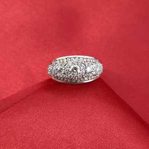 1.06 Ct Round Cut Natural White Diamond Engagement <b>Wedding</b> <b>Ring</b> for <b>Women</b> 925 Sterling <b>Silver</b> Fine Jewelry Wholesale - Product Image 5