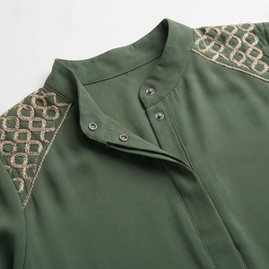 Abaya Larga Islámica Moderna, Sencilla y Elegante, Caftán de Verano para Mujer, Talla Grande, Vestido Musulmán para Oración, Color Personalizado - Product Image 4