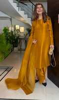 Vêtements prêts-à-porter ethniques indiens et pakistanais pour fêtes, Farshi Shalwar Kameez, Salwar Kameez droit, robes décontractées pour femmes