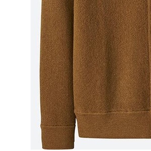 Cardigans décontractés d'hiver pour femmes en laine douce brodée et patchwork, anti-plis, en laine/acrylique, technique OEM ODM - Product Image 2