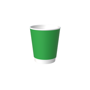 Vaso de Café Desechable de Papel de Doble Pared con Diseño de Arcoíris Colorido de 12 oz - Product Image 3