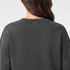 100% Cotton Fleece Breastfeeding Sweatshirts Ladies Crew Neck Nursing Maternity Sweatshirt Women Winter Breastfeeding Sweatshirt - Product Image 4