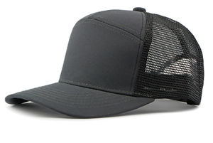 High Quality Custom 7 Panels <b>Plain</b> Flat Brim Sport <b>Caps</b> Baseball <b>Cap</b> - Product Image 5
