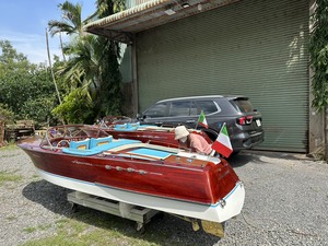 เรือใบไม้ทำมือ RIVA รุ่นสั่งทำพิเศษ ของสะสมงานศิลปะโบราณ ธีมมหาสมุทร ตั้งโชว์ได้ บริษัท โฮชิมิน จีเอ็น โค จำกัด - Product Image 2